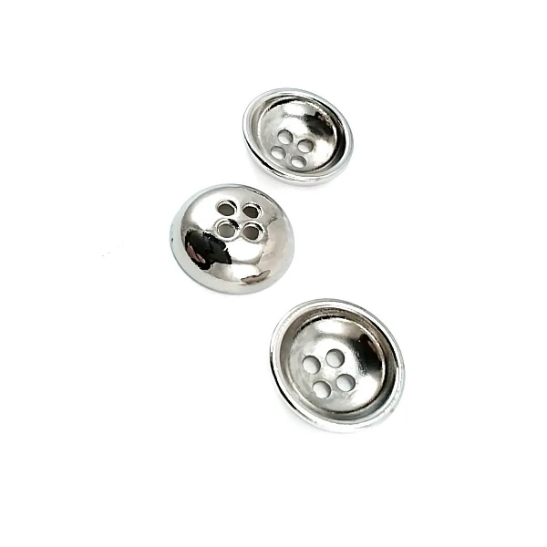 17 mm Sew-Through Button front and detail view