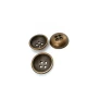 17 mm Sew-Through Button front and detail view