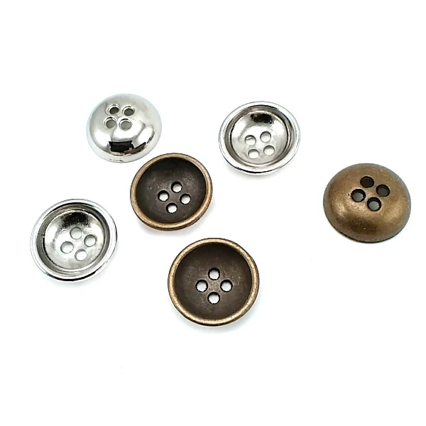 17 mm Sew-Through Button front and detail view