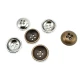 17 mm Sew-Through Button front and detail view