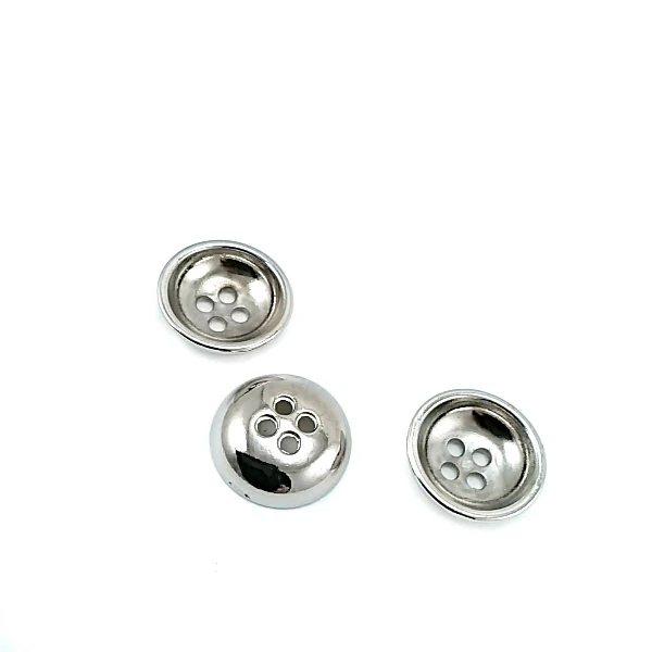 17 mm Sew-Through Button front and detail view