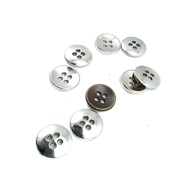 13 mm Sew-Through Button product image 13 mm Sew-Through Button front and detail view