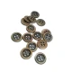 10 mm Sew-Through Button front and detail view