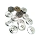 23 mm - 36 boy Dört delikli dikme metal düğme