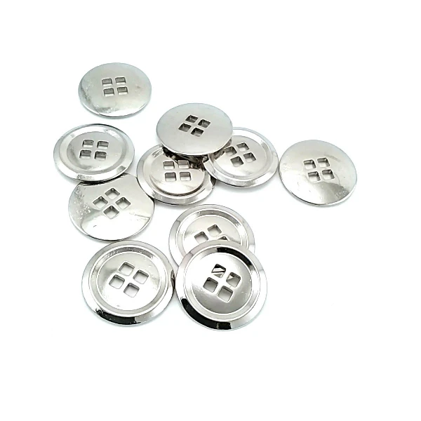 23 mm - 36 boy Dört delikli dikme metal düğme