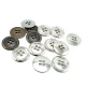 23 mm - 36 boy Dört delikli dikme metal düğme