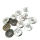 23 mm - 36 boy Dört delikli dikme metal düğme