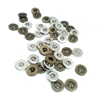 Dört Delikli Dikme Düğme 10 mm E 1865