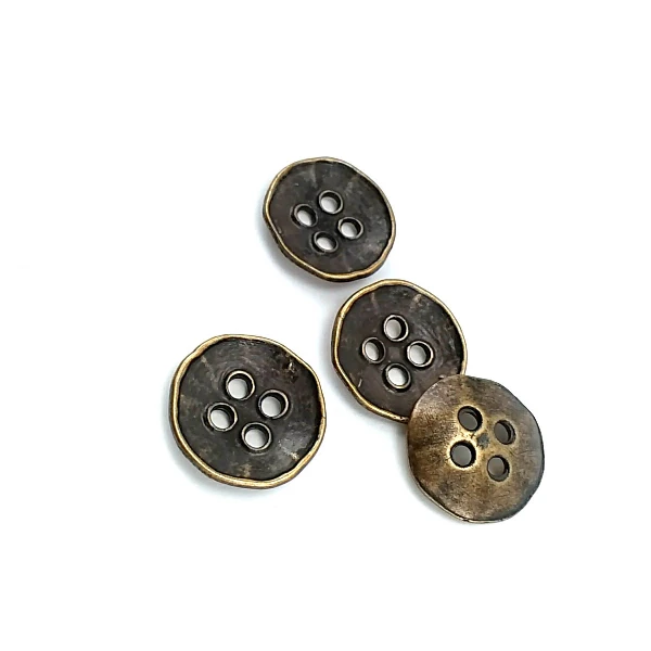 20 mm Dikme Düğme ön ve detay görünümü