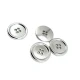 26 mm Four-hole post metal button 42 lignes