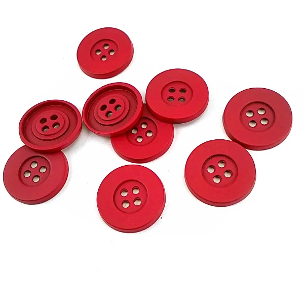 22 mm Sew-Through Button front and detail view