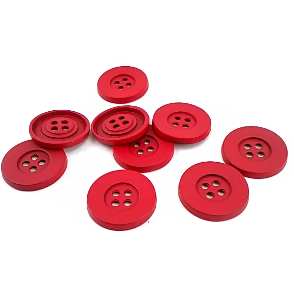 22 mm Sew-Through Button front and detail view