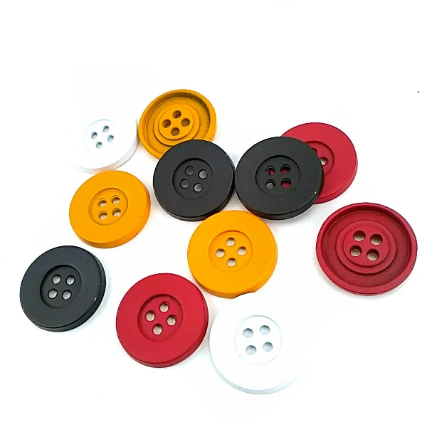 22 mm Sew-Through Button front and detail view