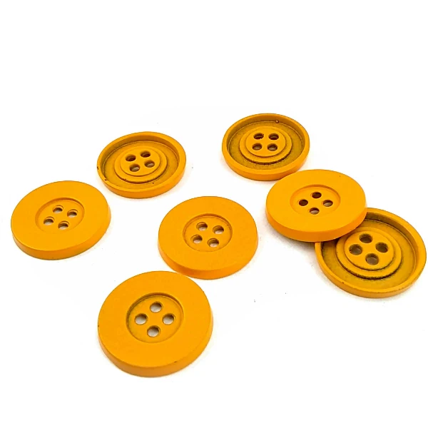 22 mm Sew-Through Button front and detail view