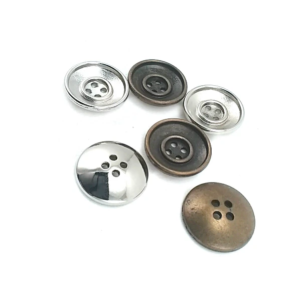 20 mm -  35 boy Dört delikli metal düğme dikme