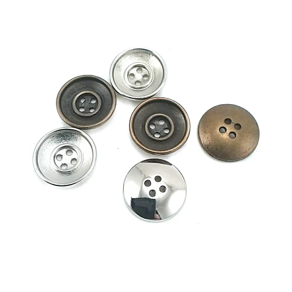 20 mm -  35 boy Dört delikli metal düğme dikme