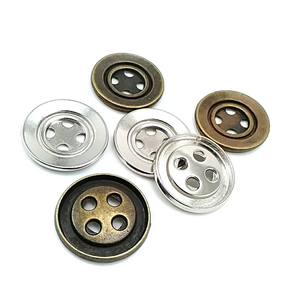 27 mm Metal Strut Button with Four Holes