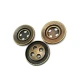27 mm Metal Strut Button with Four Holes