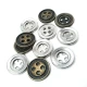 25 mm 40 L Coat and Coat Button with Four Holes Metal Sewing Button E 487 25 mm 40 L Coat and Coat Button with Four Holes Metal Sewing Button E 487