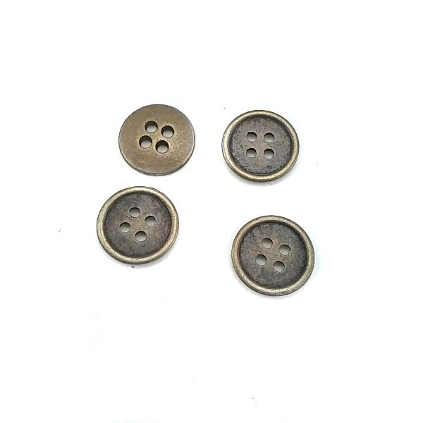 16 mm Dikme Düğme ön ve detay görünümü