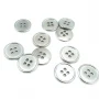 20 mm - 35 length Unformed Four-hole Sew Button E 554