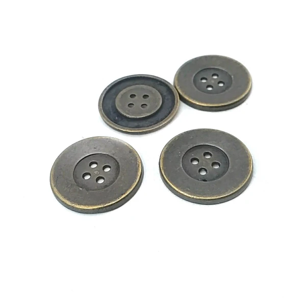 25 mm Aesthetic Four Holes Metal Button