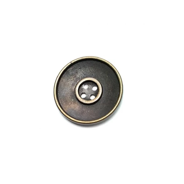 25 mm - 40 lignes Metal button post with four holes