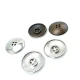 25 mm - 40 lignes Metal button post with four holes