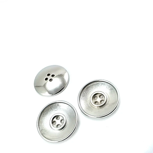 25 mm - 40 lignes Metal button post with four holes