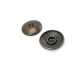 25 mm - 40 lignes Metal button post with four holes