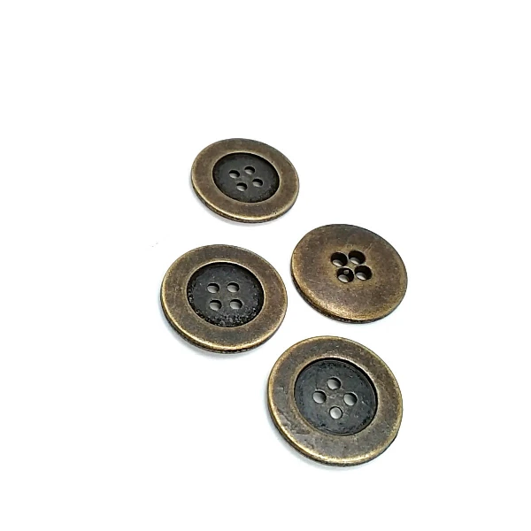 20 mm - 35 size Four Hole Metal Button