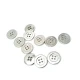 14 mm - 22 boy  Dört Delikli Metal Düğme