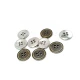 15 mm - 24 boy Dört delikli metal düğme