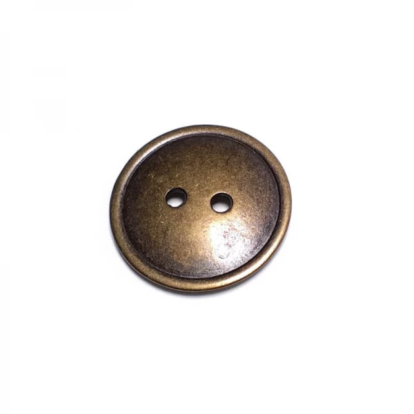 Two Hole Dental Wear Sewing Button Metal Zinc Alloy 30mm