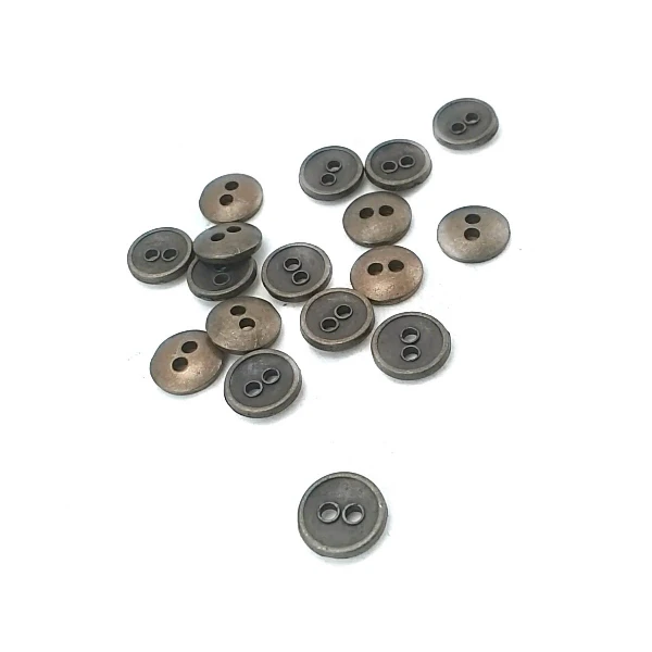 11 mm Button with Two Holes Simple Design