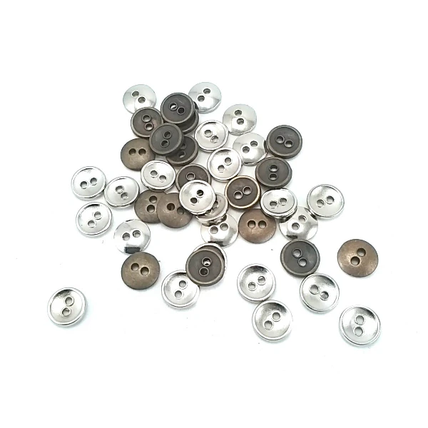 11 mm Button with Two Holes Simple Design