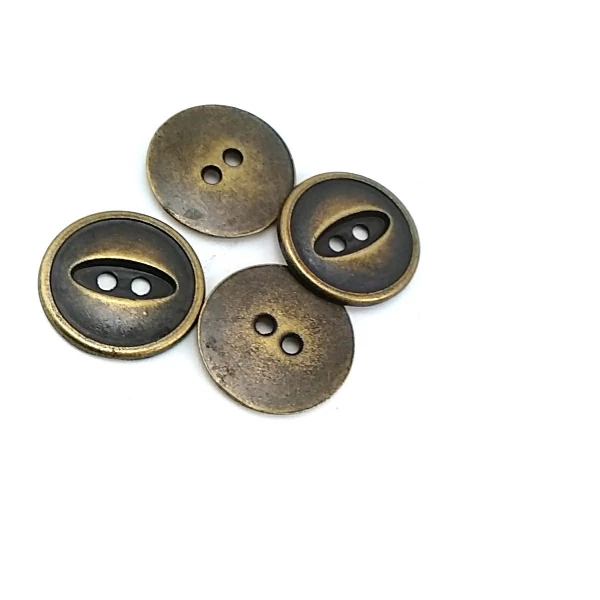20 mm Sew-Through Button front and detail view