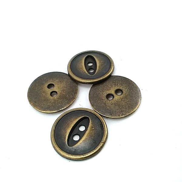 20 mm Sew-Through Button front and detail view