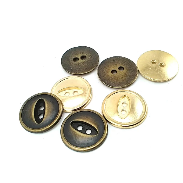 20 mm Sew-Through Button front and detail view