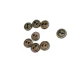 10 mm Sew-Through Button front and detail view