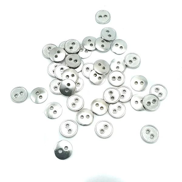 10 mm Metal Pillar Button with Two Holes