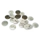 19 mm Metal button with two holes
