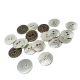 19 mm Metal button with two holes
