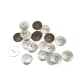 19 mm Metal button with two holes