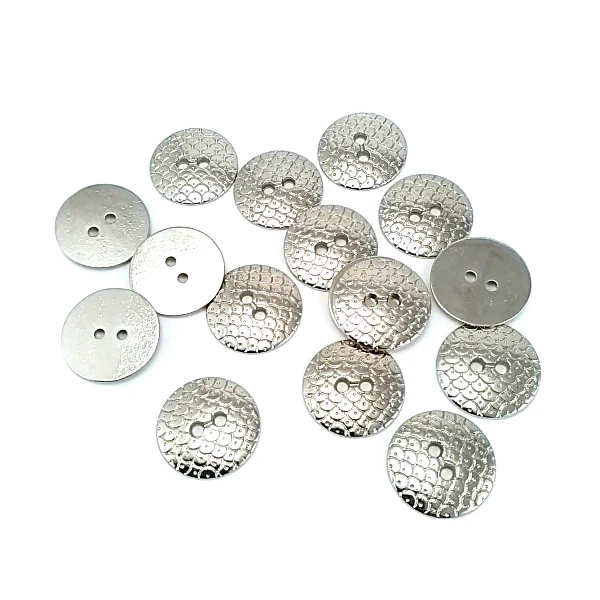 19 mm Metal button with two holes
