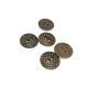 19 mm Metal button with two holes