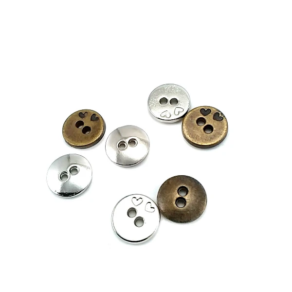 12 mm Dikme Düğme ön ve detay görünümü