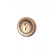 17 mm 28 Lignes Punched metal button with two holes