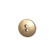 17 mm 28 Lignes Punched metal button with two holes