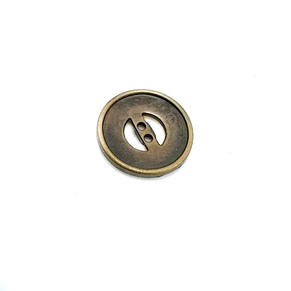 23 mm Two hole post metal button 37 lignes